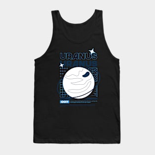 Uranus Planet Space Galaxy Astronomy Universe Tank Top